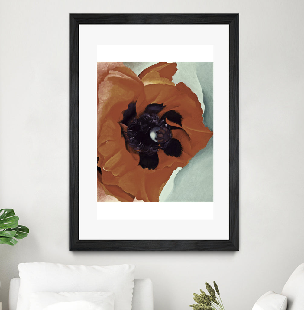 Popies by Georgia O'Keefe on GIANT ART - museums