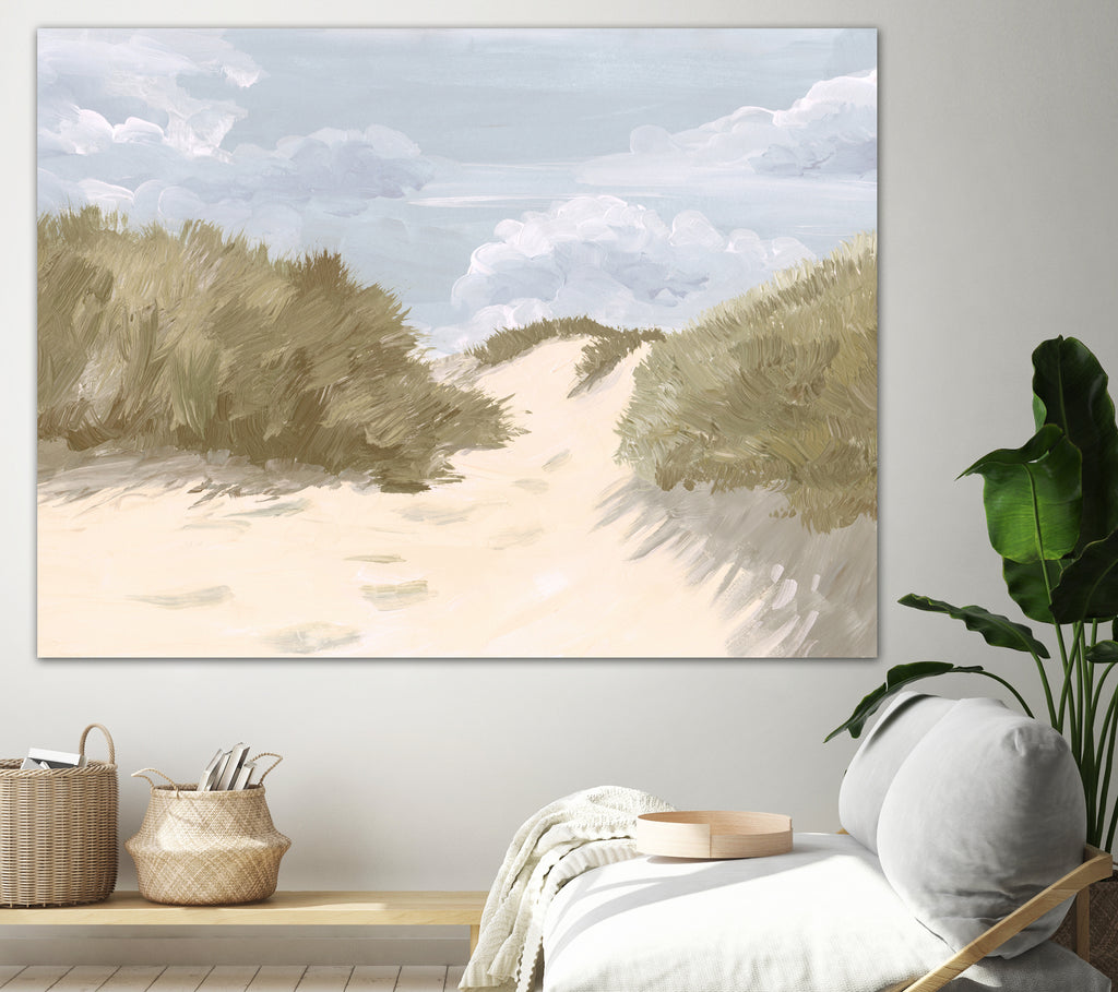 Sandy Path Through Gentle Dunes by Errico & Slyp on GIANT ART - abstract