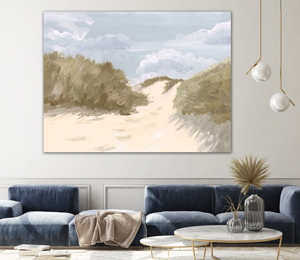 Sandy Path Through Gentle Dunes by Errico & Slyp on GIANT ART - abstract