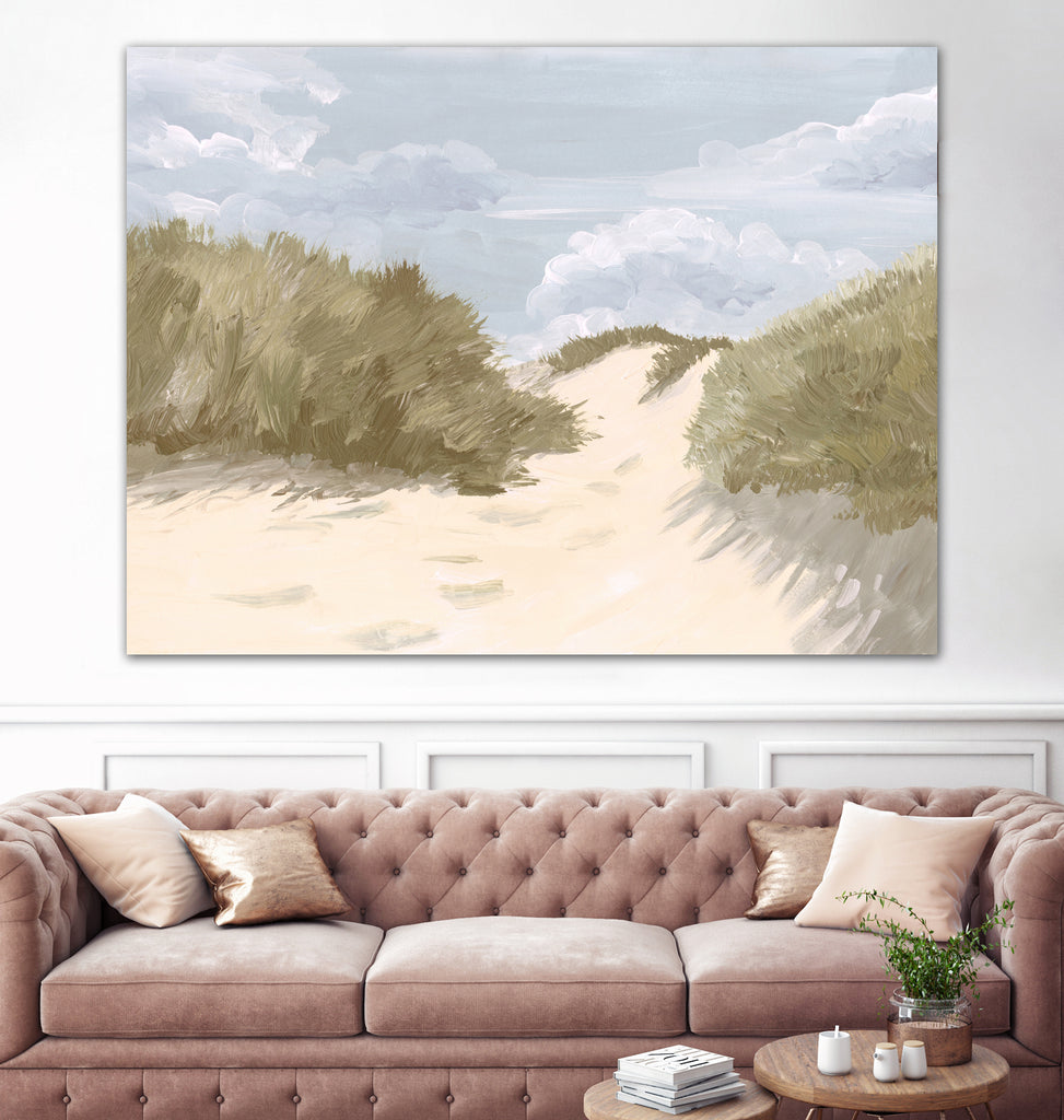 Sandy Path Through Gentle Dunes by Errico & Slyp on GIANT ART - abstract