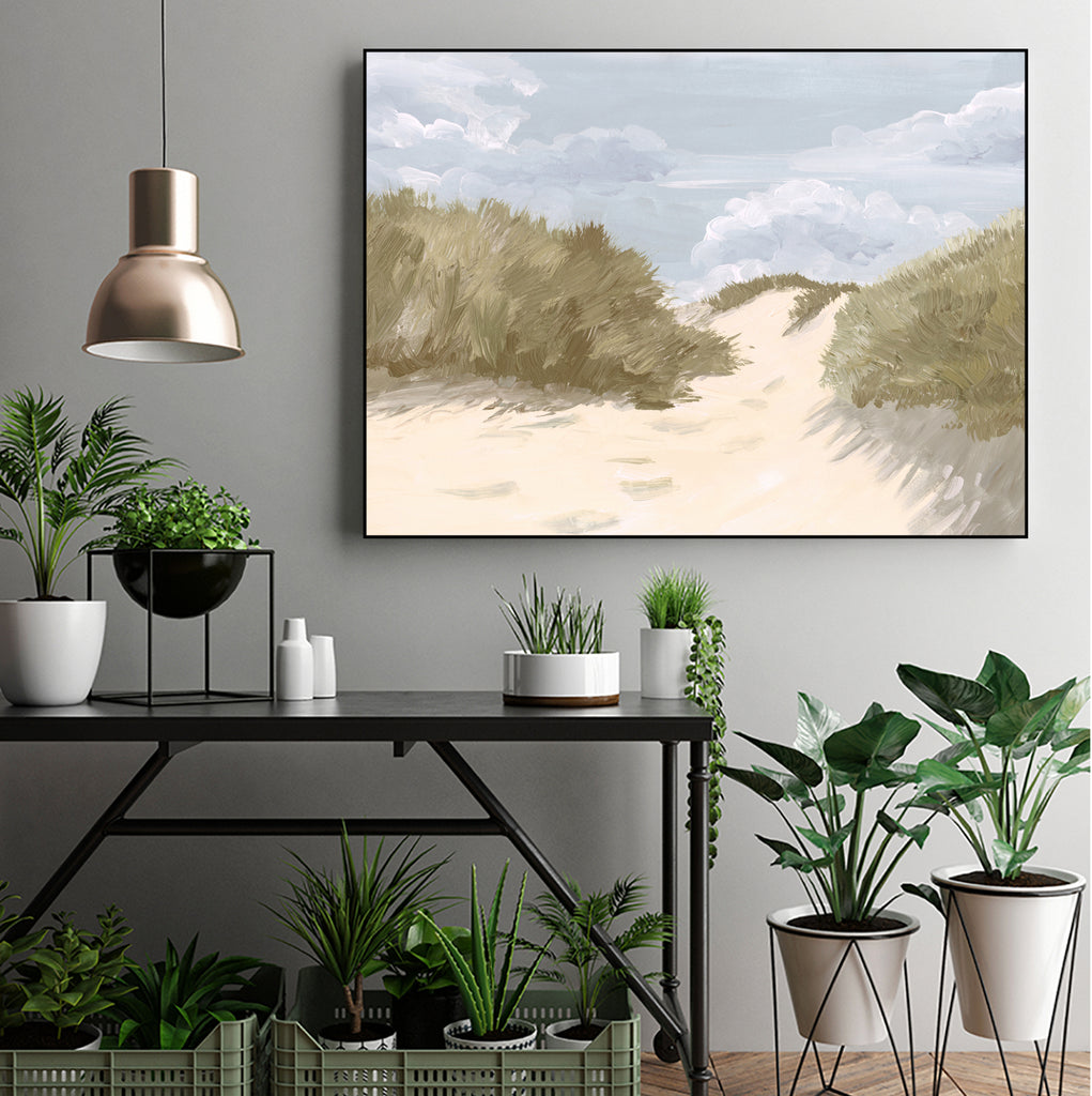 Sandy Path Through Gentle Dunes by Errico & Slyp on GIANT ART - abstract