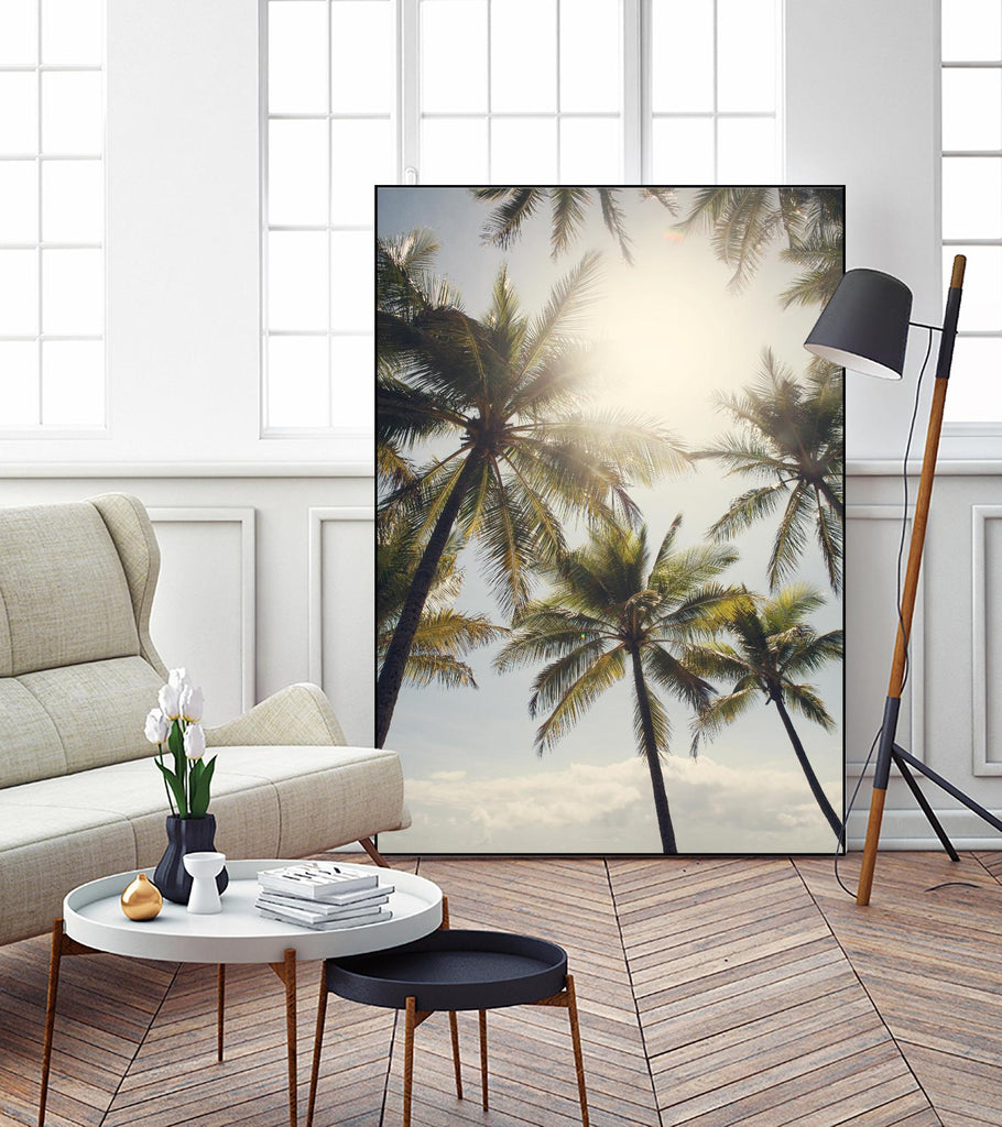 Standing in the Sun by Catherine McDonald on GIANT ART - green tropical