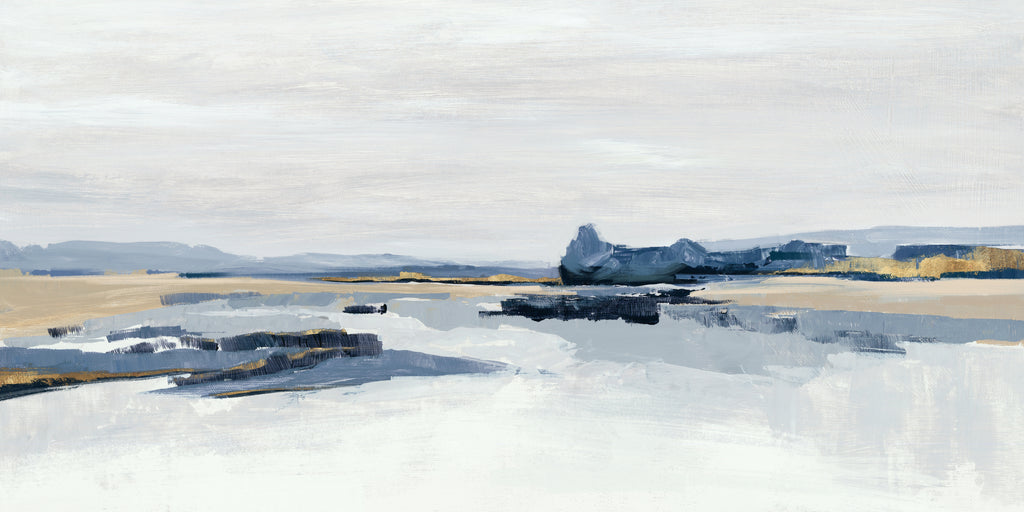 Last of Fall by Jacob Q on GIANT ART - blue abstract