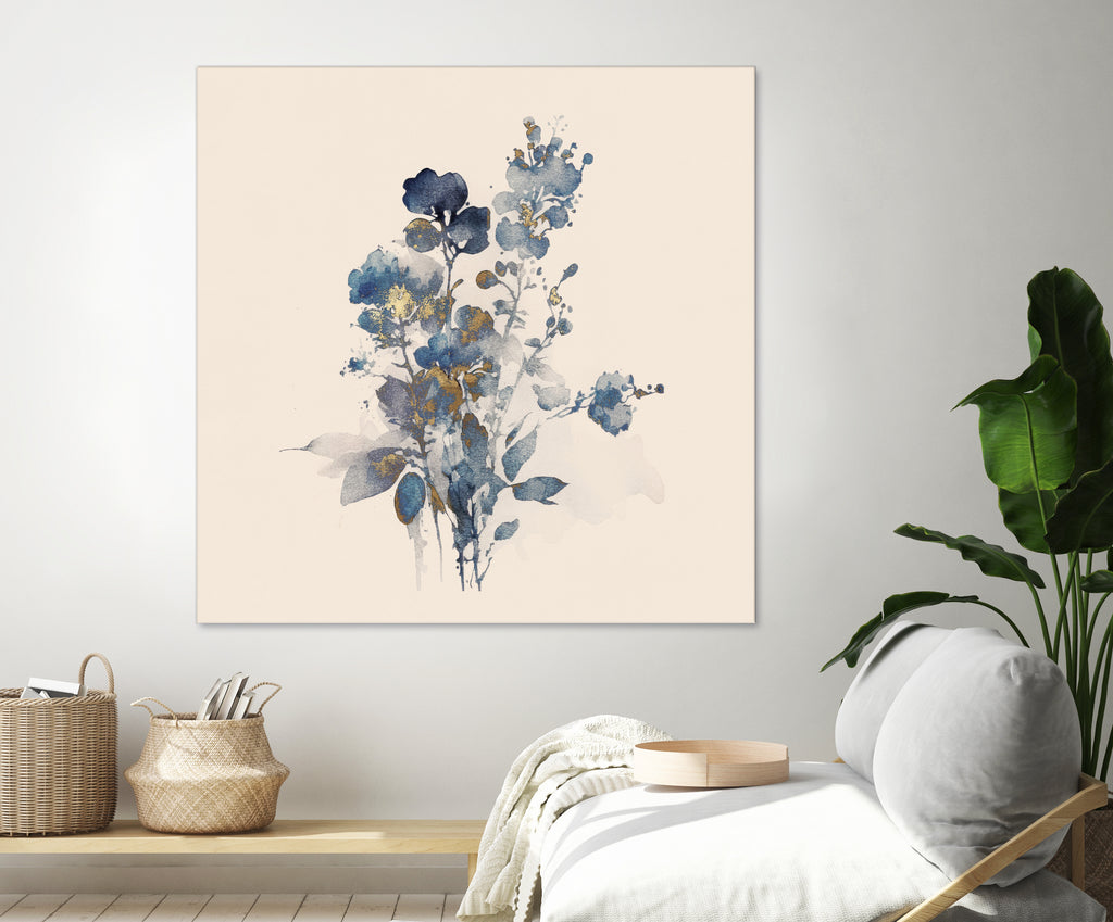 Nostalgic Floral Impressions I by Andrea Haase on GIANT ART - botanical framed canvas 
