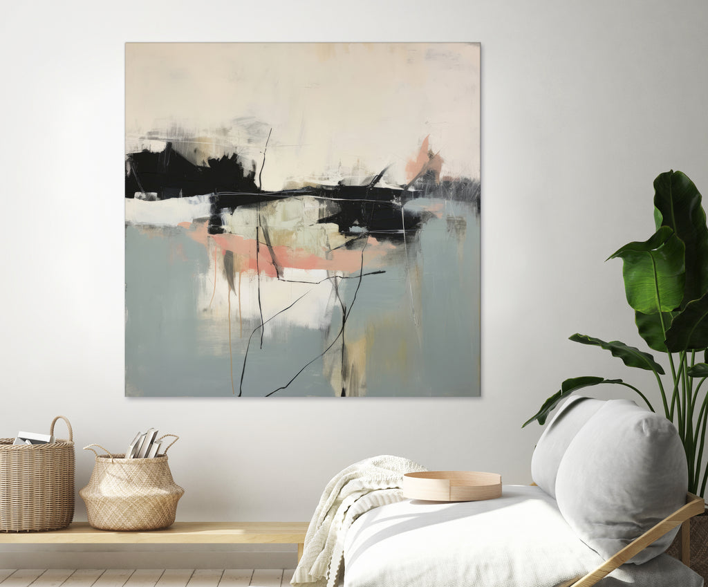 Minimalist Neutral Colors Abstraction II by Irena Orlov on GIANT ART