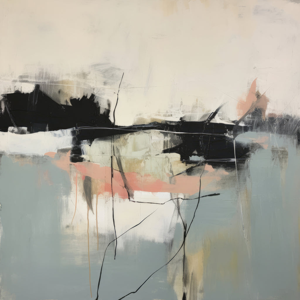 Minimalist Neutral Colors Abstraction II by Irena Orlov on GIANT ART