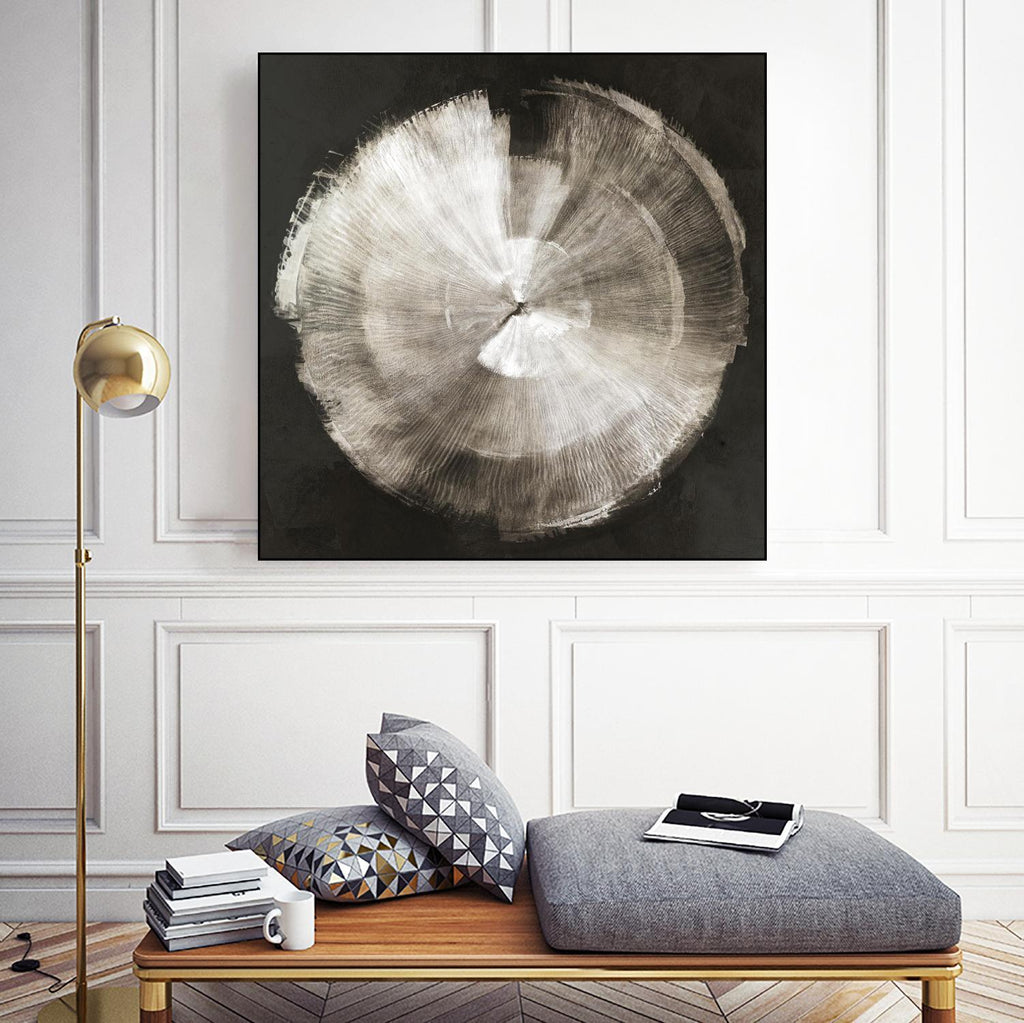 Touch of Silver by PI Studio on GIANT ART - black shape