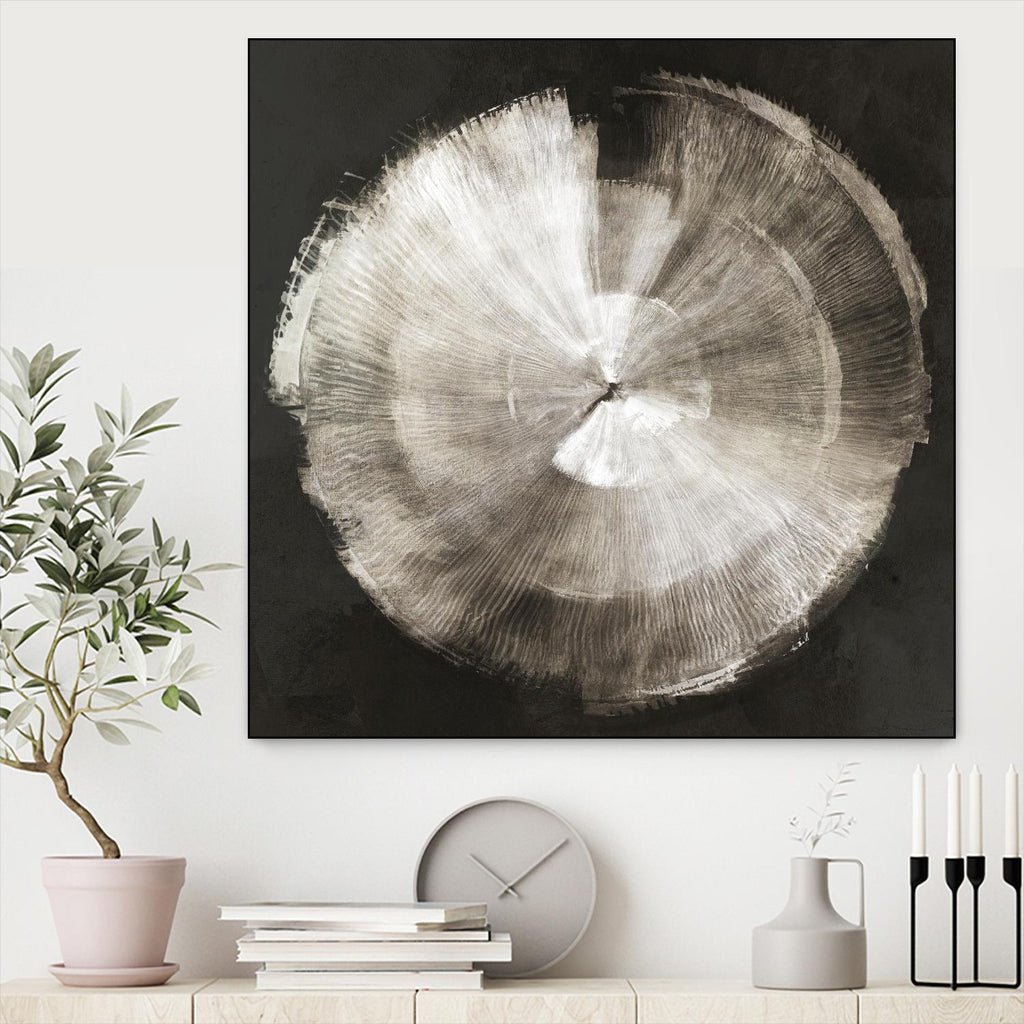 Touch of Silver by PI Studio on GIANT ART - black shape