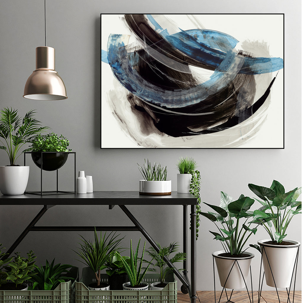Enso by PI Studio 2022 on GIANT ART - blue abstract