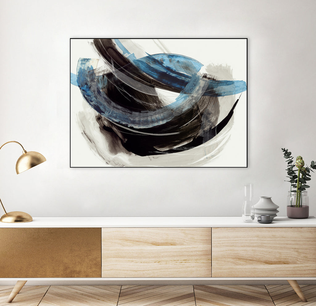Enso by PI Studio 2022 on GIANT ART - blue abstract