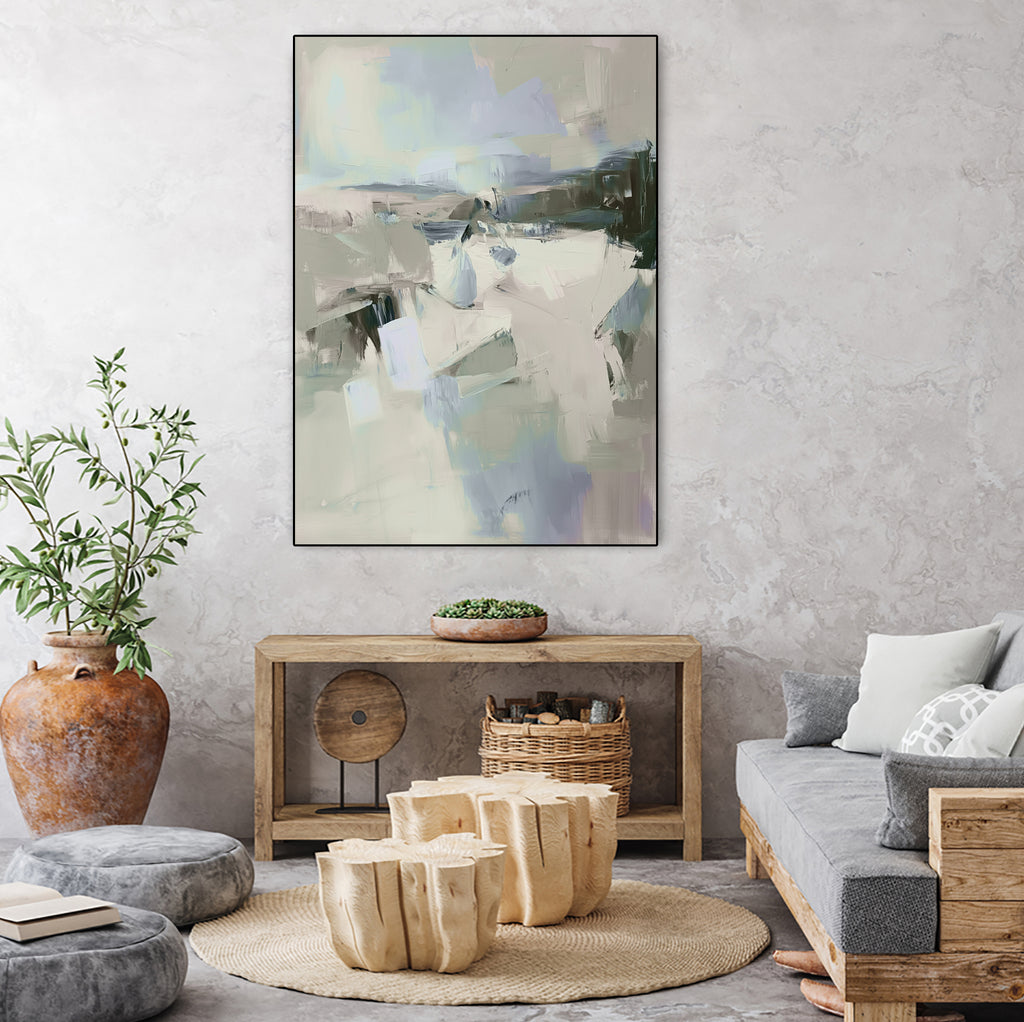 Wetlands Harmony by Amanda Tsoukanelis on GIANT ART - abstract