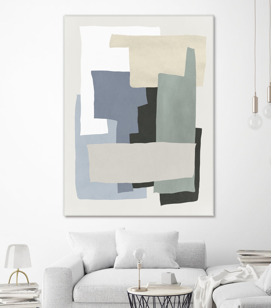 Impression Shapes II by J:L Design on GIANT ART