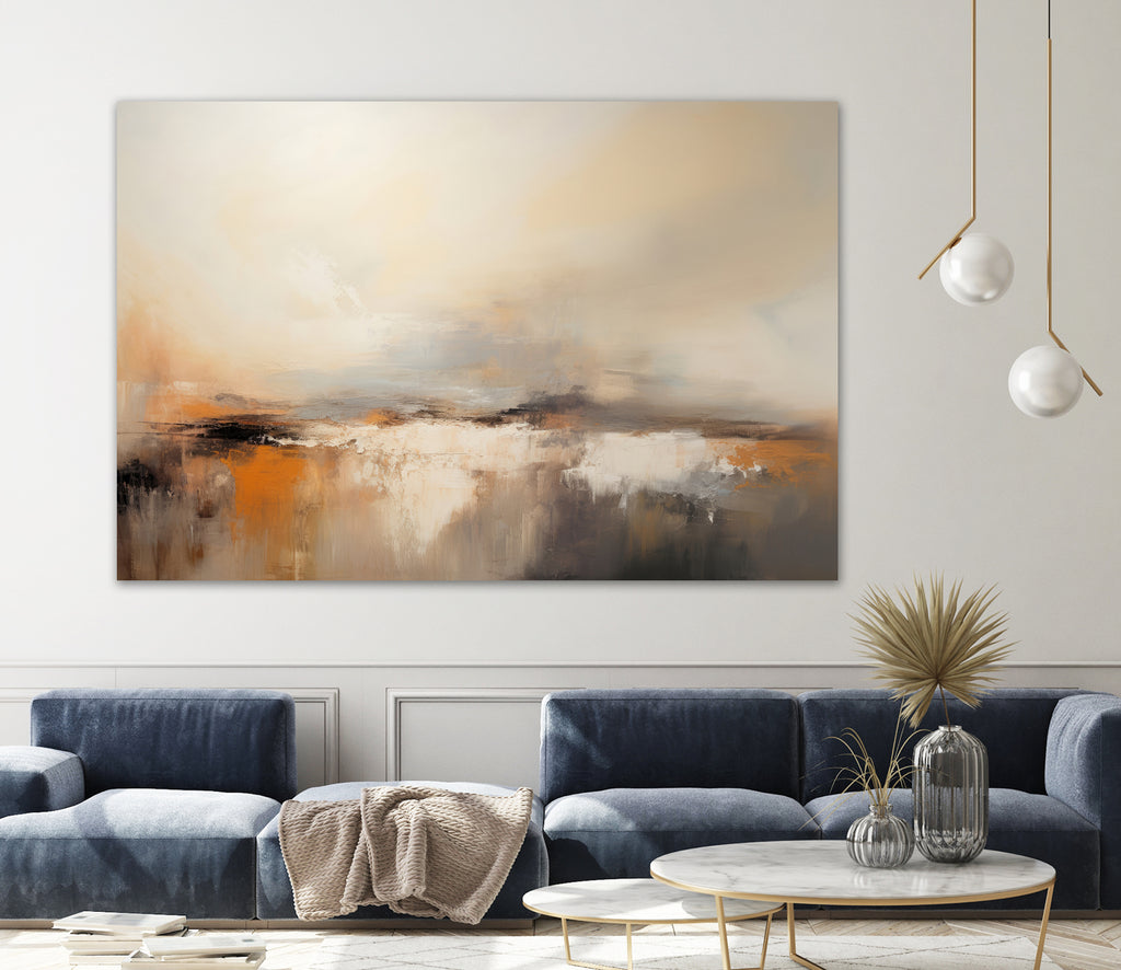 Watercolour Rings I by Hazel J on GIANT ART - abstract framed canvas 