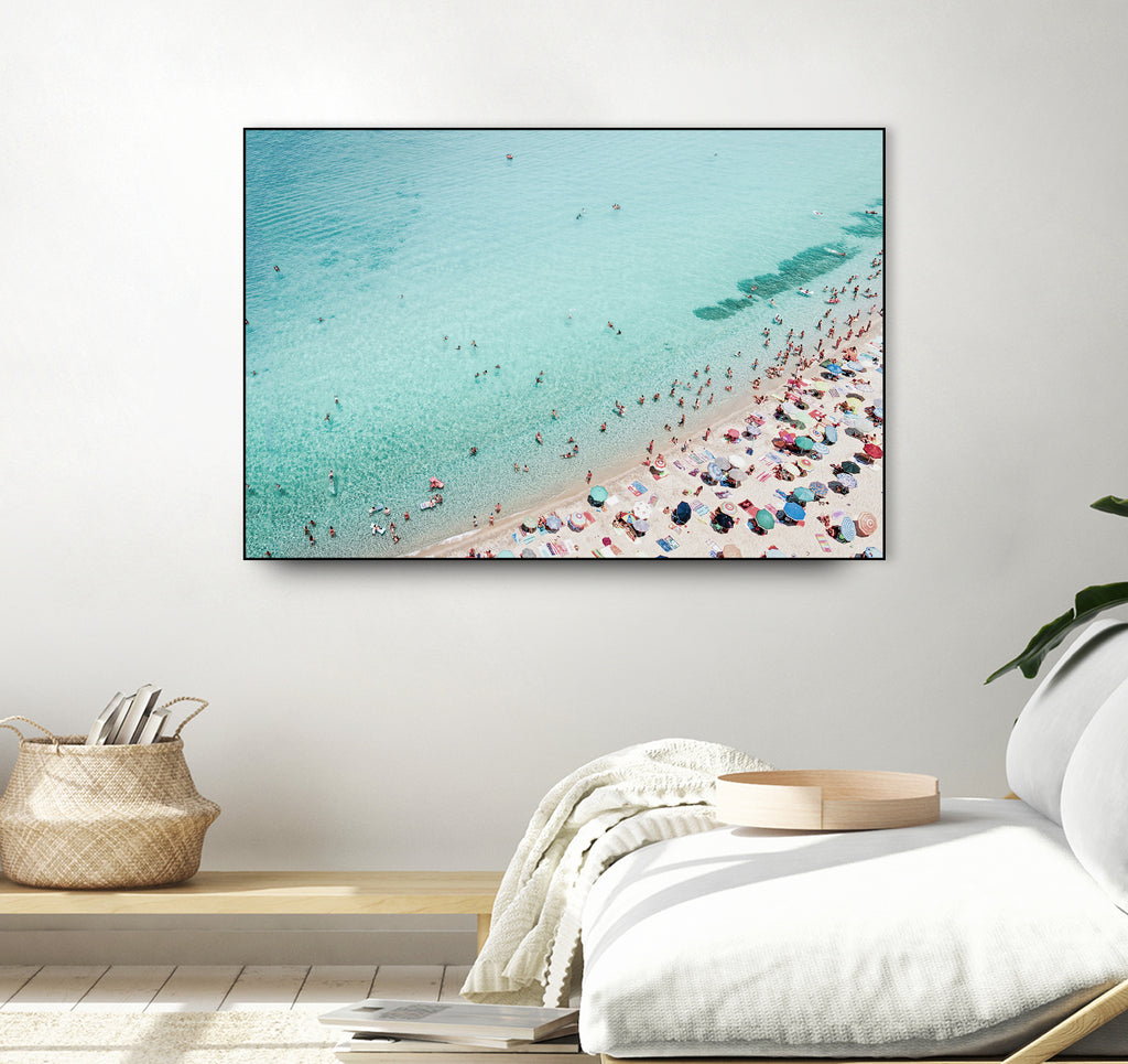Busy Beach by Kathrin on GIANT ART - photography sunbathing