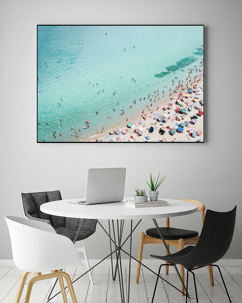 Busy Beach by Kathrin on GIANT ART - photography sunbathing
