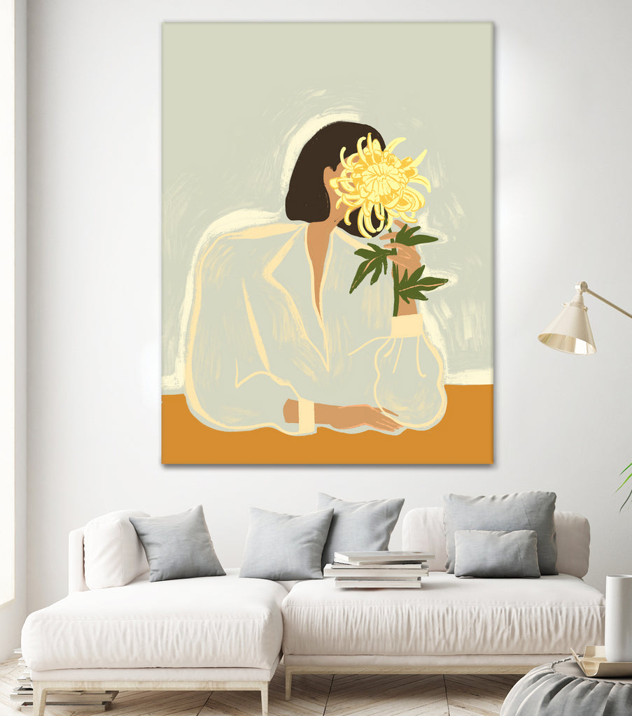 The Crysanthemum by Arty on GIANT ART - figurative flowers and plants