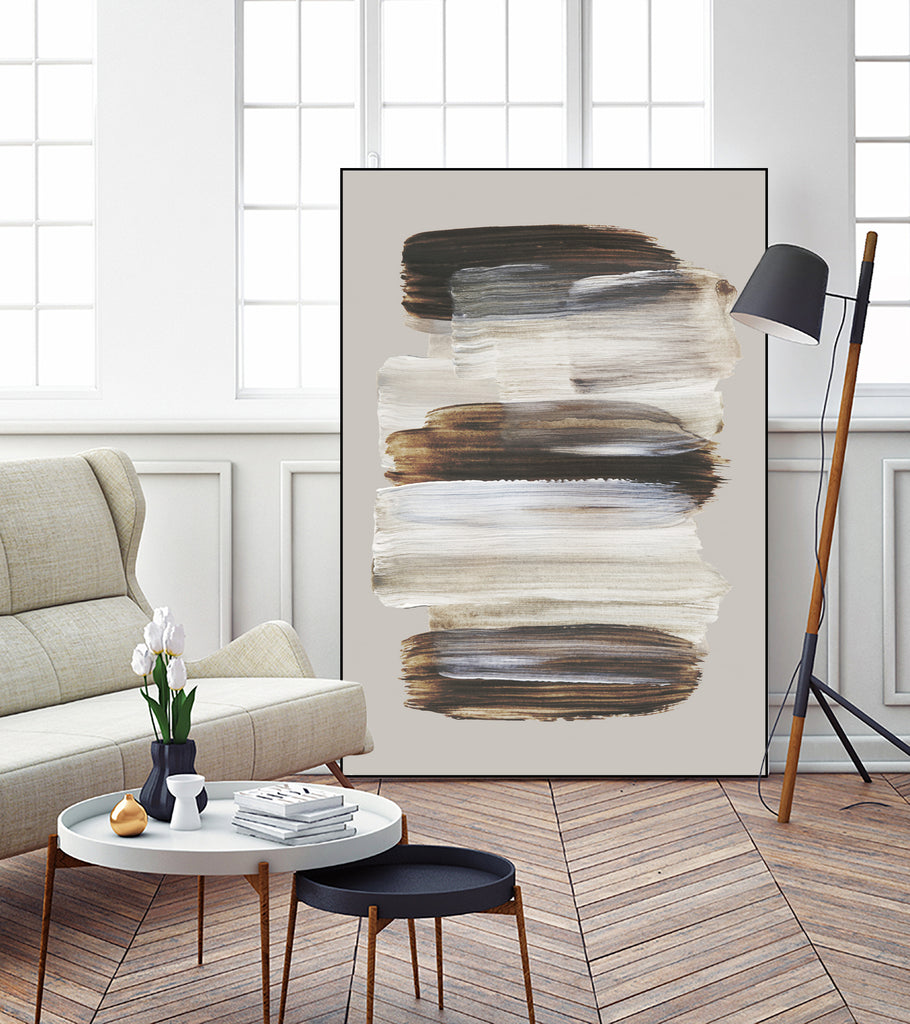 Abstract Brush Strokes 108 by Mareike on GIANT ART - illustration painted
