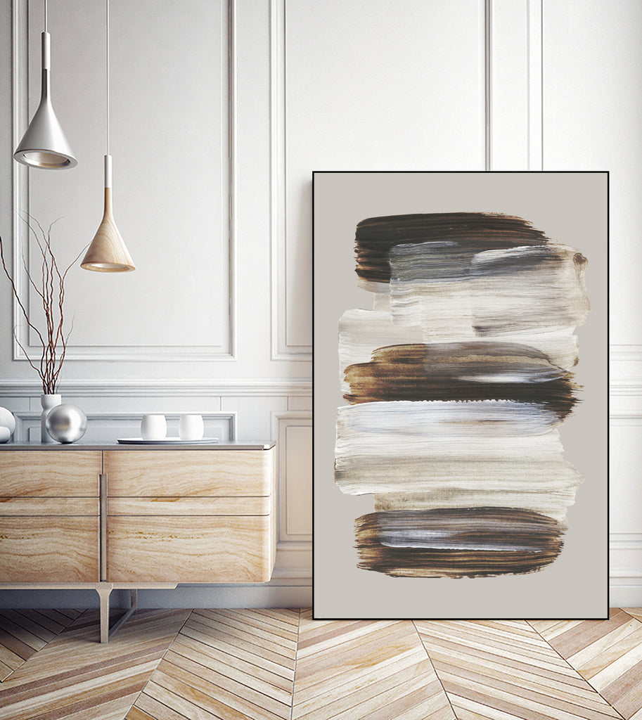 Abstract Brush Strokes 108 by Mareike on GIANT ART - illustration painted