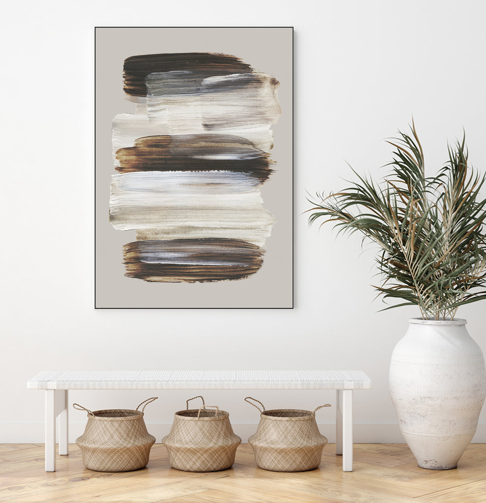 Abstract Brush Strokes 108 by Mareike on GIANT ART - illustration painted