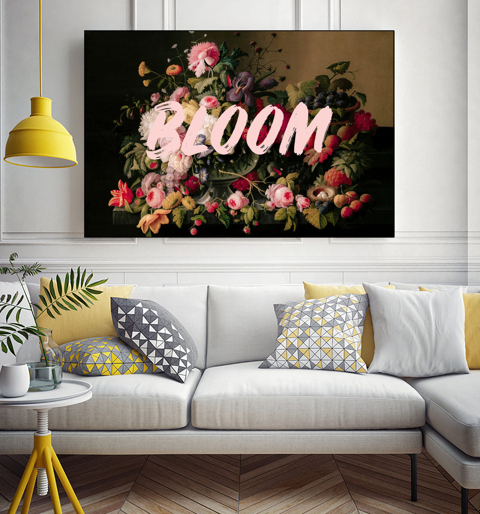 Bloom Ratio2x3 by Grace on GIANT ART - pink botanical
