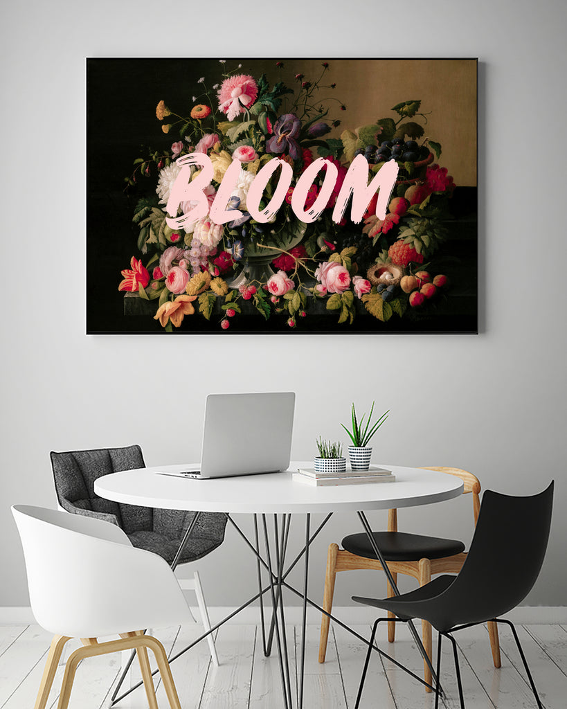Bloom Ratio2x3 by Grace on GIANT ART - pink botanical