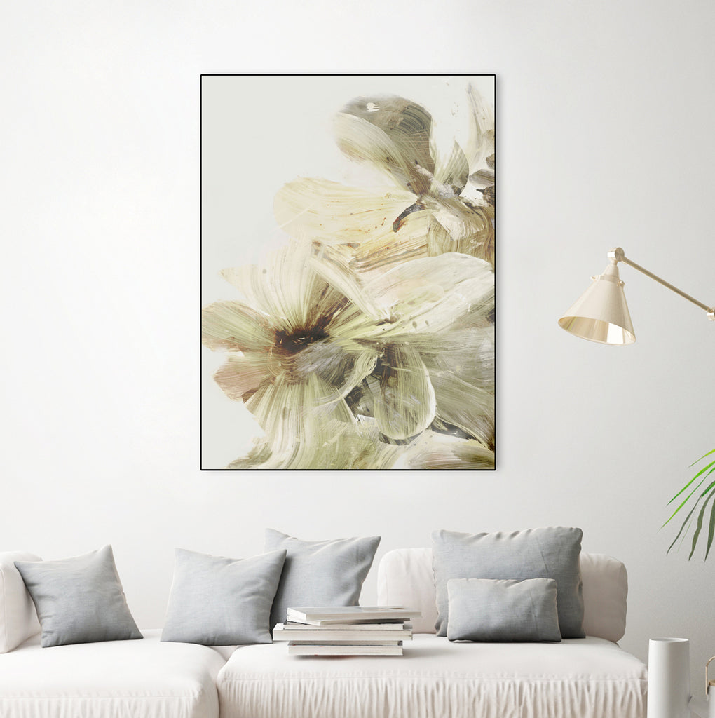 Hill Flowers 1 by Dan Hobday on GIANT ART - ananpainted  ananpainted