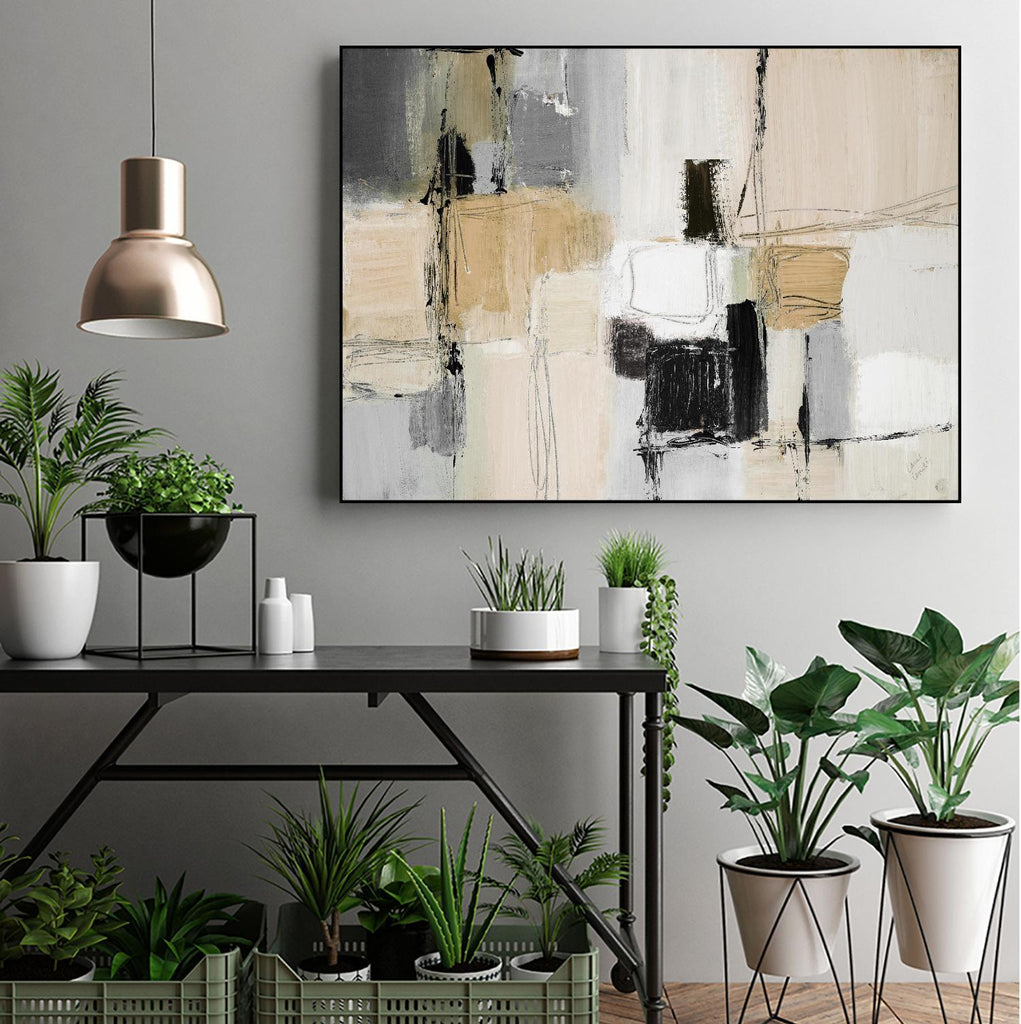 Neutral Variety by Lanie Loreth on GIANT ART - beige abstract 