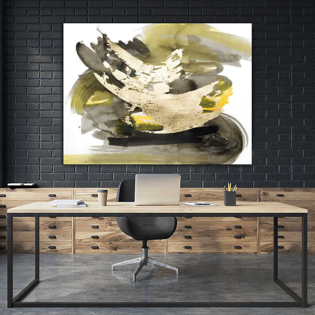 Don't Rock the Boat by Ruth Fromstein on GIANT ART - brushstroke abstract brushstroke