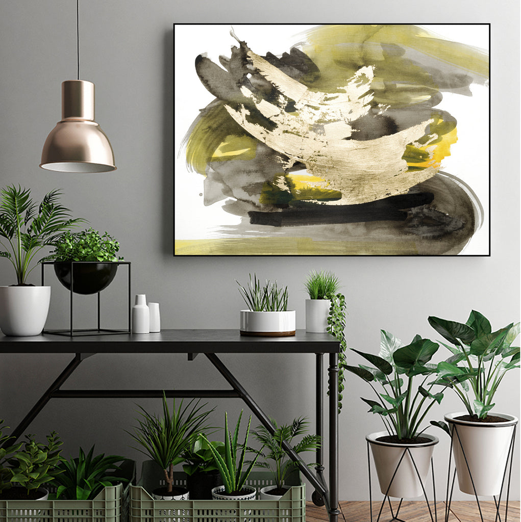 Don't Rock the Boat by Ruth Fromstein on GIANT ART - brushstroke abstract brushstroke
