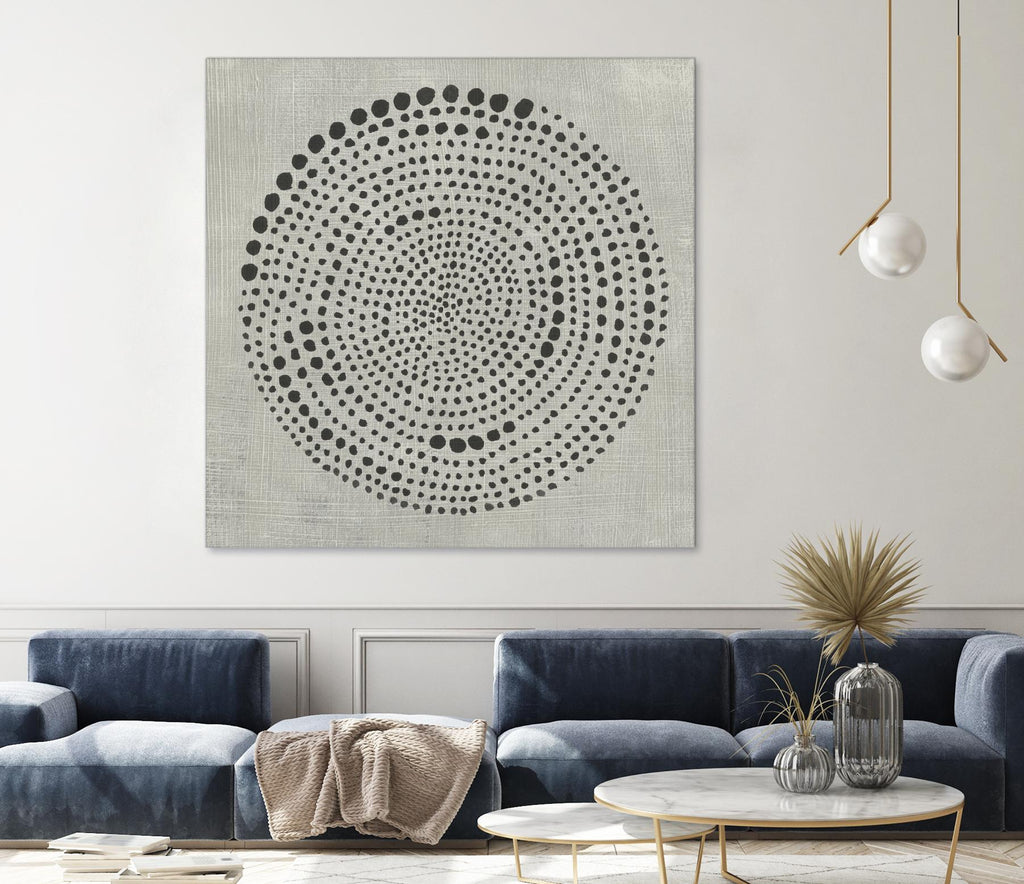 Mythos II by Chariklia Zarris on GIANT ART - black black & white framed canvas