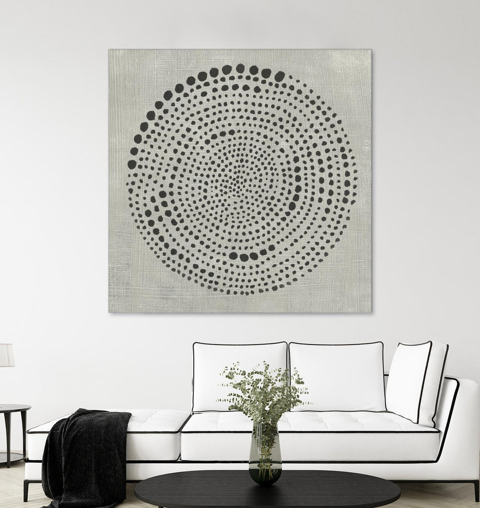 Mythos II by Chariklia Zarris on GIANT ART - black black & white framed canvas