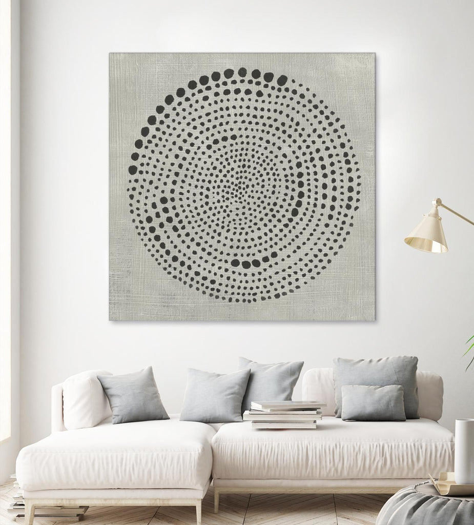 Mythos II by Chariklia Zarris on GIANT ART - black black & white framed canvas