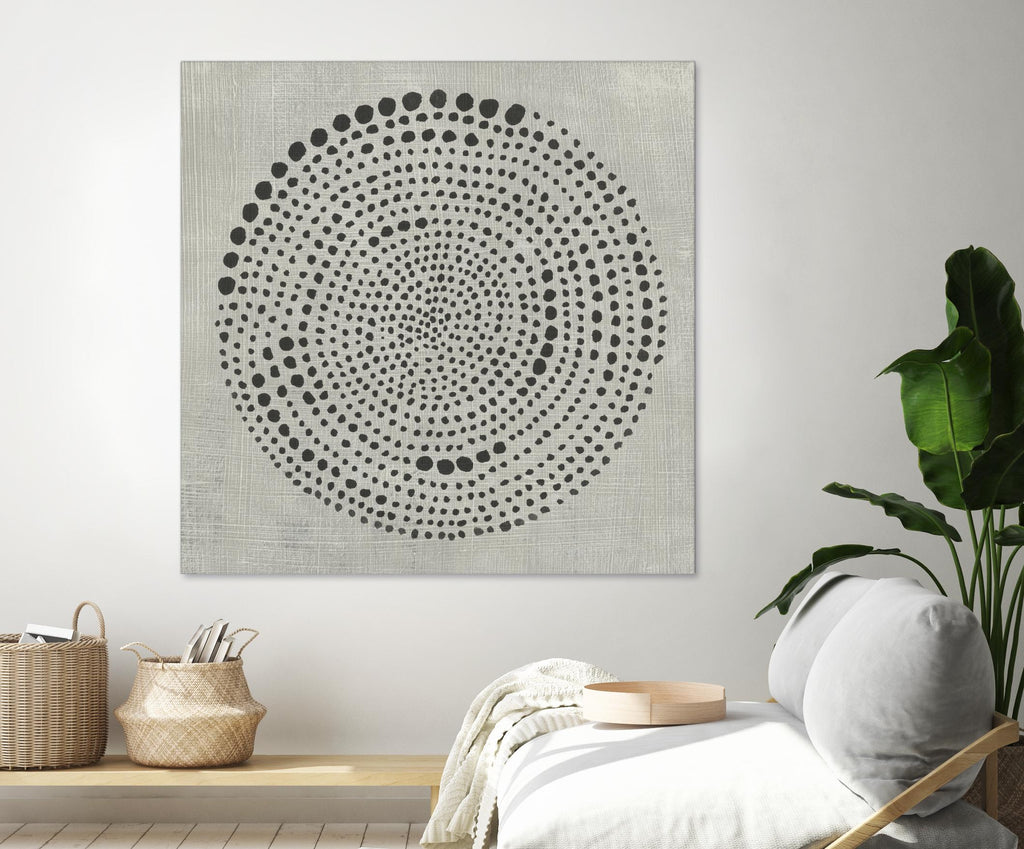 Mythos II by Chariklia Zarris on GIANT ART - black black & white framed canvas