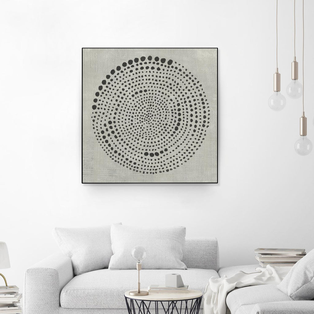 Mythos II by Chariklia Zarris on GIANT ART - black black & white framed canvas