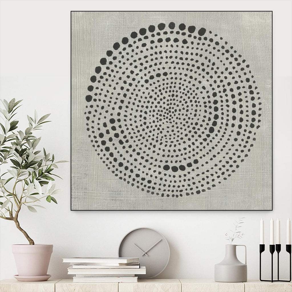 Mythos II by Chariklia Zarris on GIANT ART - black black & white framed canvas