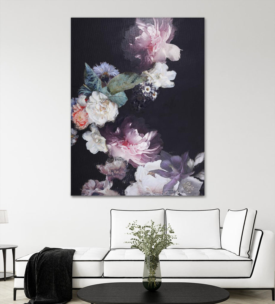 Purple Blossom 1 by Design Fabrikken on GIANT ART - multi floral/still life, flowers flowers
