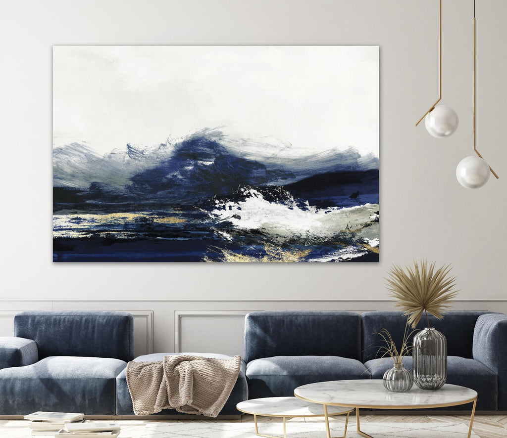Water by PI Studio on GIANT ART - white abstract coastal